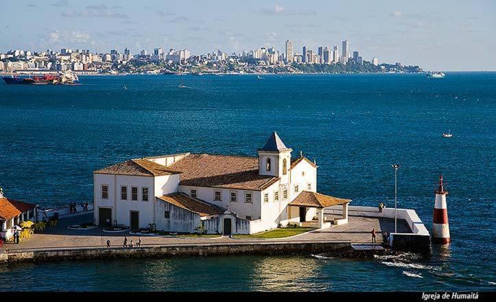 Апартаменты Flat Luxo Bem Localizado No Bairro Da Barra Сальвадор Экстерьер фото